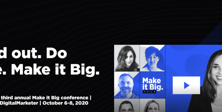 Reserve Your Free Seat For Make It Big 2020